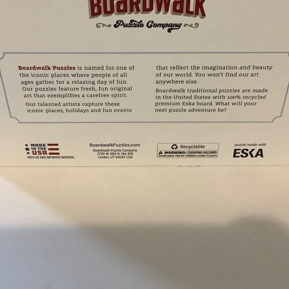 Acadia National Park Puzzle 500 Pieces Boardwalk Puzzles 16x20 NEW Ages 14+ - Picture 5 of 6